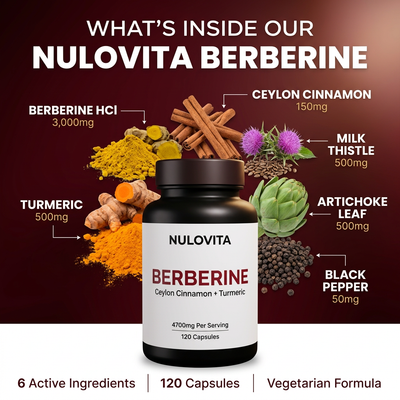 Nulovita Berberine Capsules