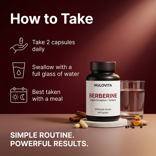 Nulovita Berberine Capsules