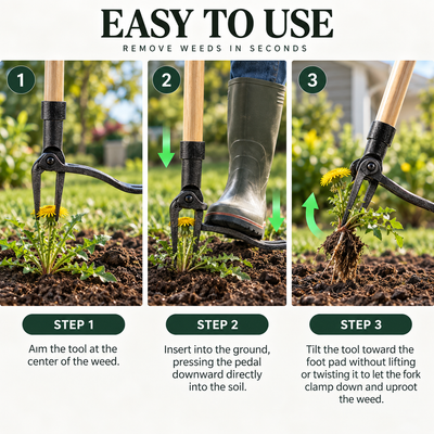 Standing Weed Puller Tool