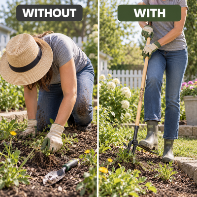 Standing Weed Puller Tool